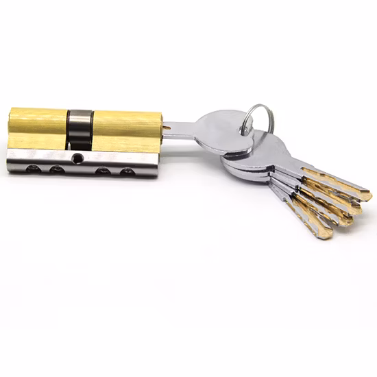 Brass Double Open Safe Lock Cylinder Normal or Computer Keys