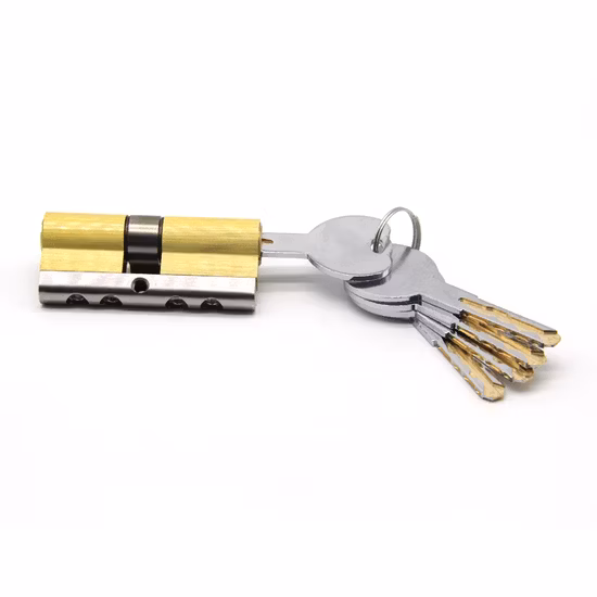 Brass Double Open Safe Lock Cylinder Normal or Computer Keys